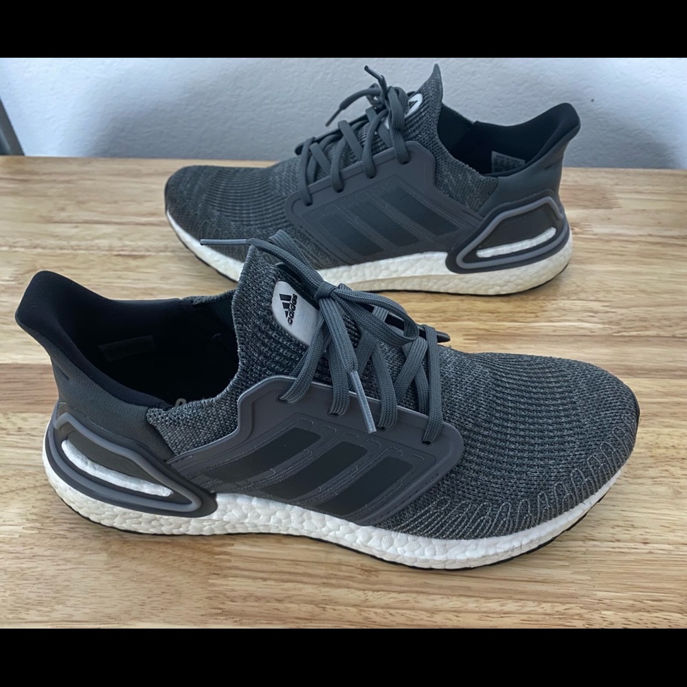 ADIDAS UltraBOOST 20 'Wolf Grey' Men's Size 10